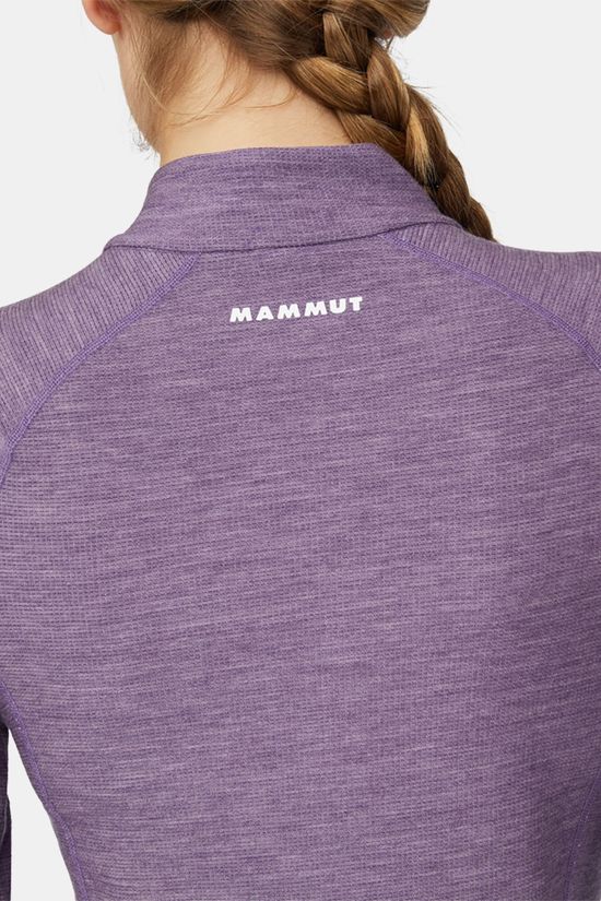 Mammut Tree Wool Thermal FL Half Zip Fleecetrui Dames Mid Purple/Marle