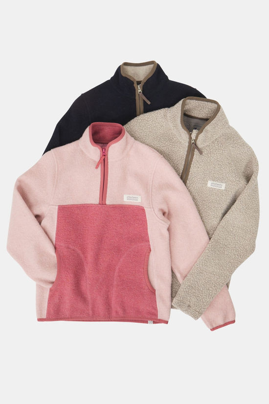 Buitenmens Woolfleece Trui Dames light pink