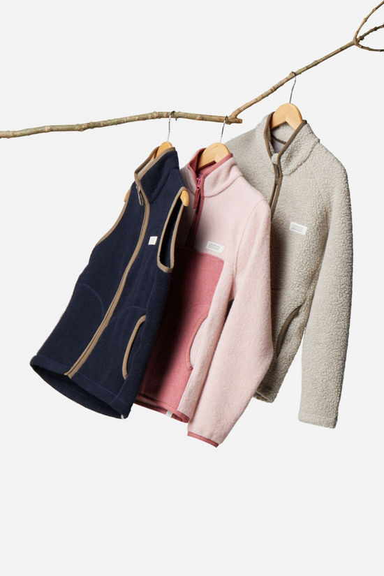 Buitenmens Woolfleece Trui Dames light pink