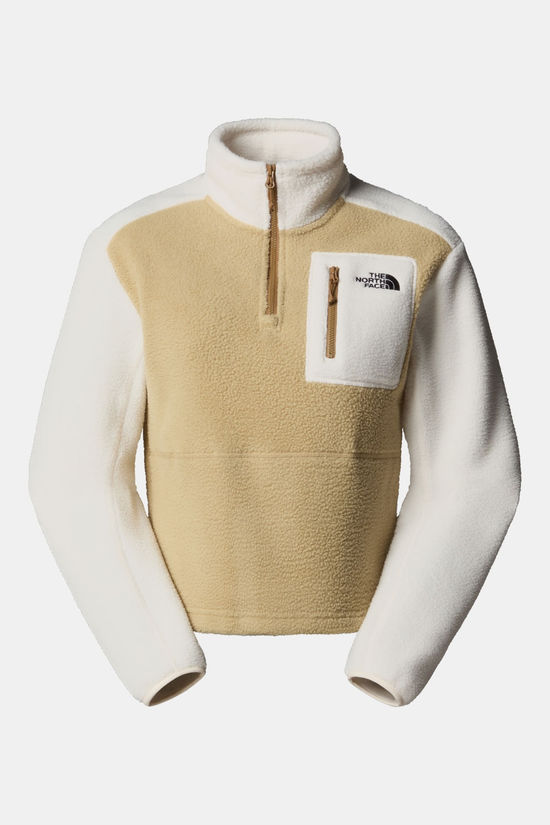 The North Face Yumiori 1/4 Zip Fleecetrui Dames Beige/Sand Brown