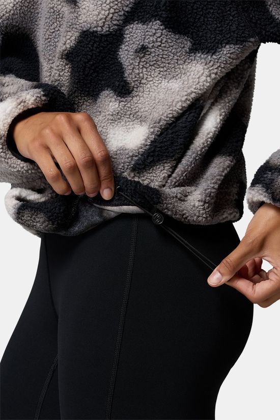 Columbia Helvetia II Printed Cropped Fleece Dames Black/Assorted / Mixed