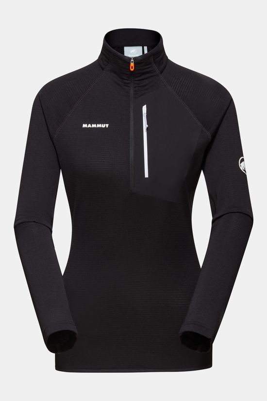 Mammut Aenergy Light ML Half Zip Pull Fleecetrui Dames Black