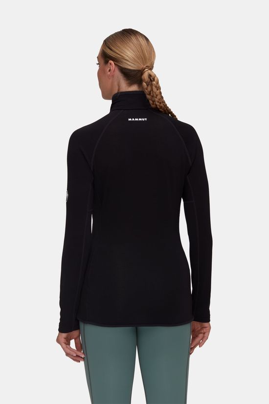 Mammut Aenergy Light ML Half Zip Pull Fleecetrui Dames Black