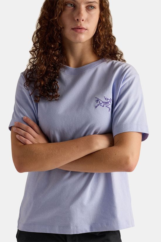 Arc'teryx Kragg Cotton Little Bird T-Shirt Dames Violet