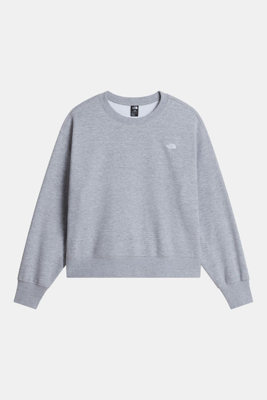 The North Face Essential Simple Dome Boxy OS Crewneck Trui Dames light grey