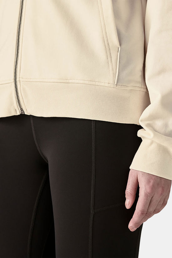 Patagonia Ahnya Full-Zip Hoody Vest Dames off white