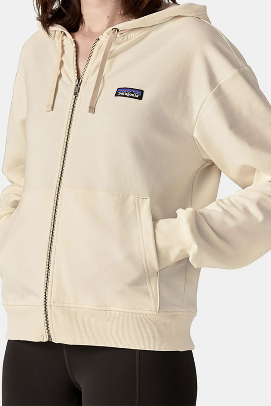 Patagonia Ahnya Full-Zip Hoody Vest Dames off white