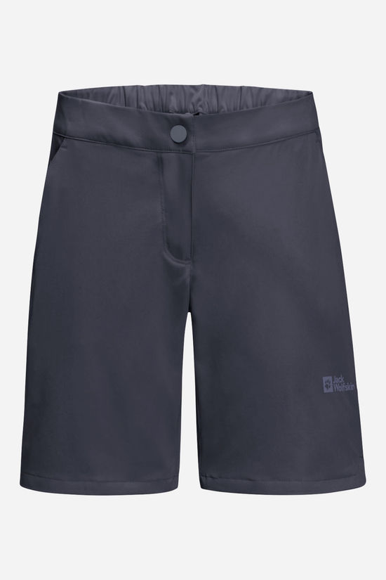 Jack Wolfskin Hiking Alpine Korte Broek Dames dark grey