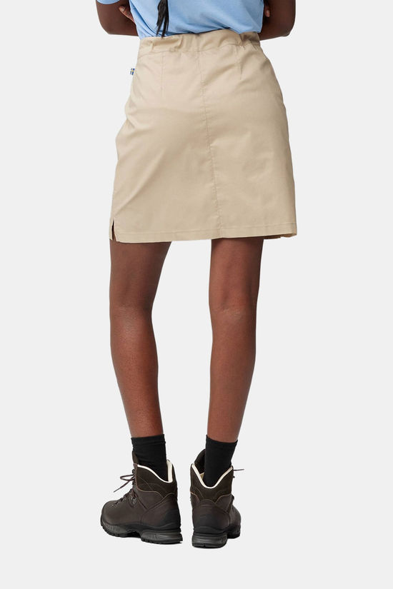 Fjällräven Abisko Hike Skort Dames light brown