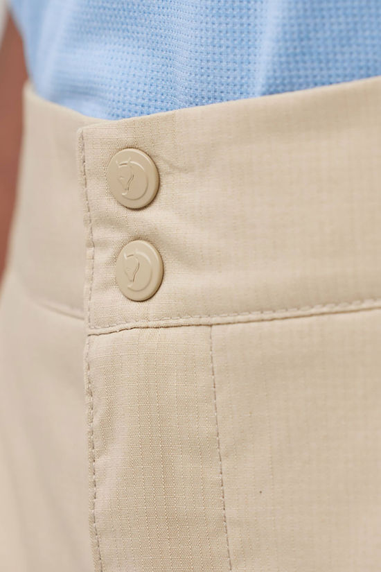 Fjällräven Abisko Hike Skort Dames light brown