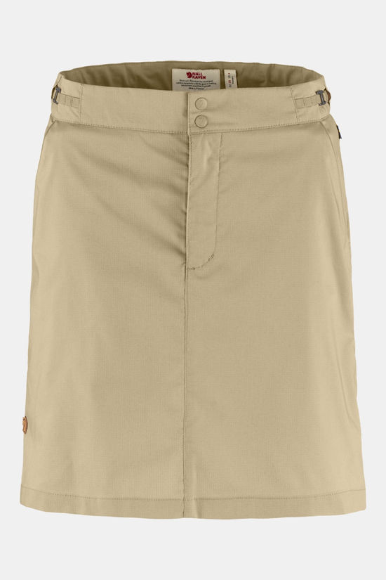 Fjällräven Abisko Hike Skort Dames light brown