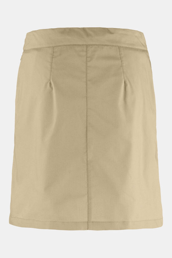 Fjällräven Abisko Hike Skort Dames light brown