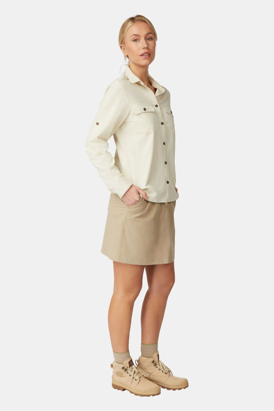 Ayacucho Jungle Travel Skort II Dames Beige