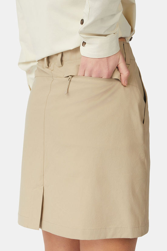 Ayacucho Jungle Travel Skort II Dames Beige