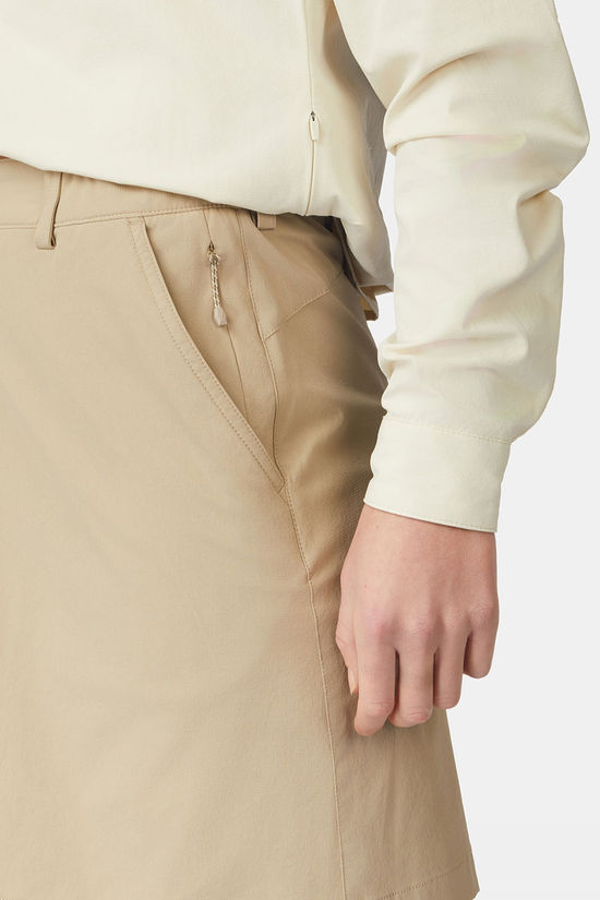 Ayacucho Jungle Travel Skort II Dames Beige