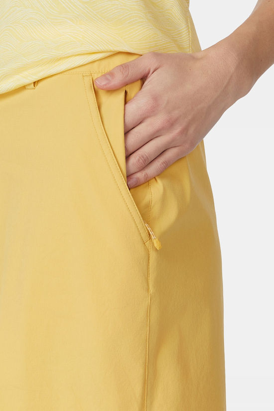 Ayacucho Jungle Travel Skort II Dames Mustard