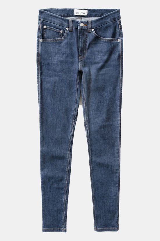 Duer Performance Denim Skinny Broek Dames Medium Stone