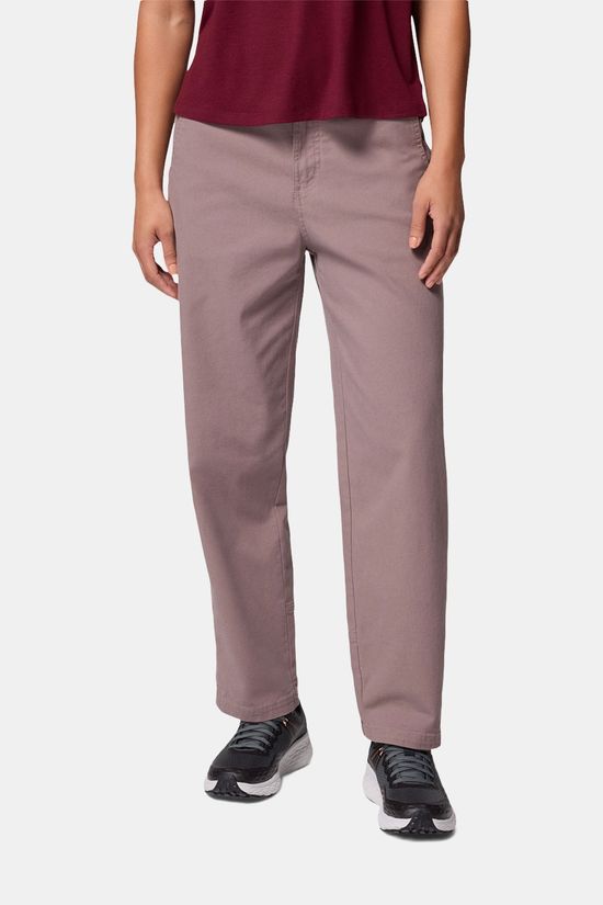 Columbia ROC Straight Leg Outdoorbroek Dames Bruin