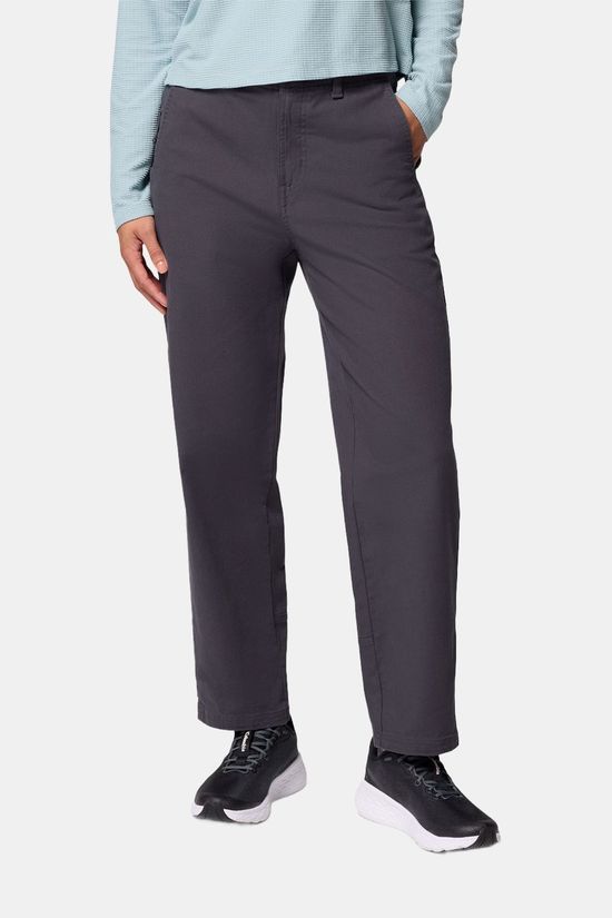 Columbia ROC Straight Leg Outdoorbroek Dames Grijs