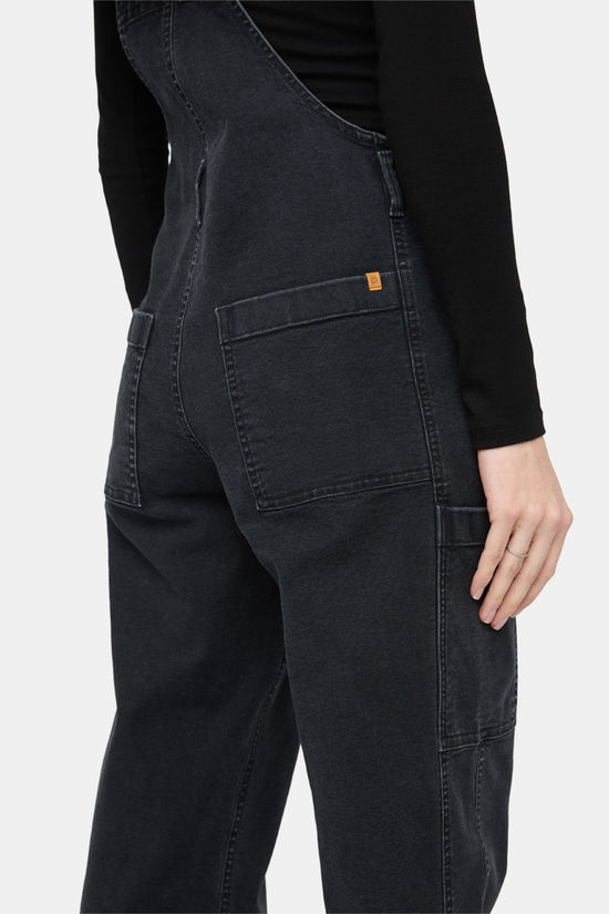 Duer Stretch Canvas Overall Dames black