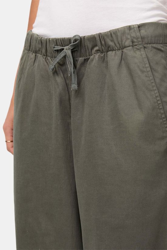 Duer Naked Twill Easy Pant Outdoorbroek Dames mid green