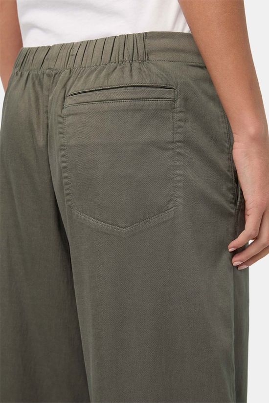 Duer Naked Twill Easy Pant Outdoorbroek Dames mid green