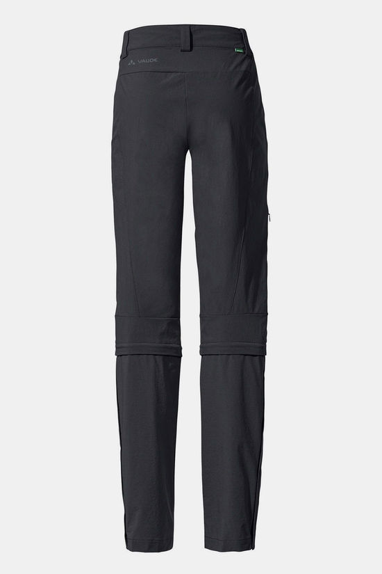 Vaude Farley Stretch Capri T-Zip III Afritsbroek Dames black