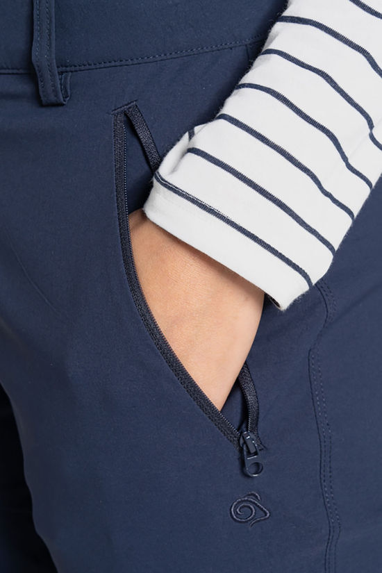 Craghoppers NosiLife Pro Convertible III Afritsbroek Dames Navy Blue