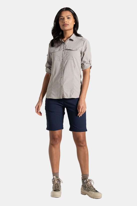 Craghoppers NosiLife Pro Convertible III Afritsbroek Dames Navy Blue