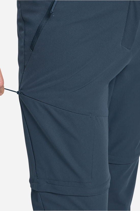Jack Wolfskin Pico Trail Zip Off Afritsbroek Dames dark blue