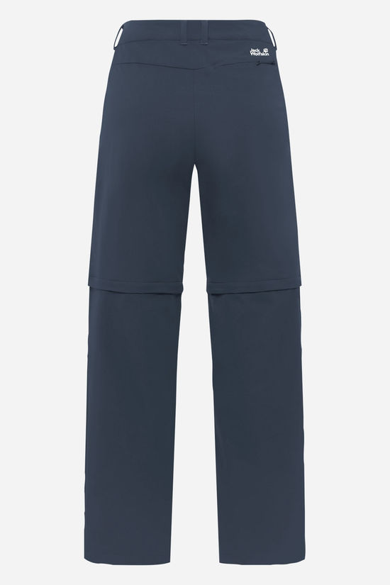 Jack Wolfskin Pico Trail Zip Off Afritsbroek Dames dark blue