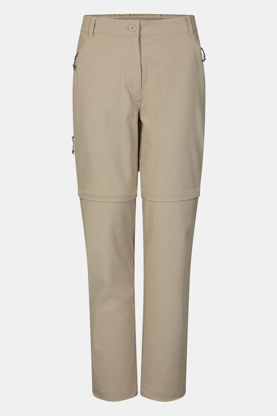 Ayacucho Dale Zip-Off Afritsbroek Dames Beige