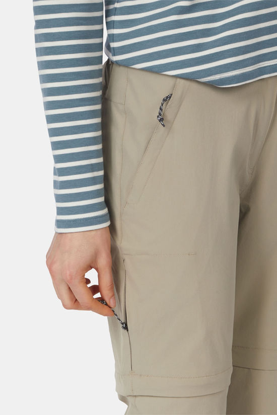 Ayacucho Dale Zip-Off Afritsbroek Dames Beige