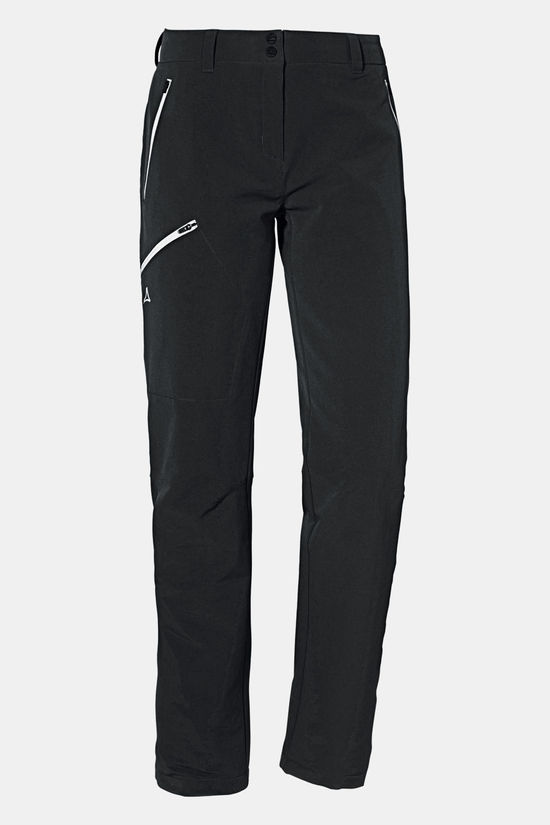 Schöffel Ascona Warm Pants Softshell Broek Dames black