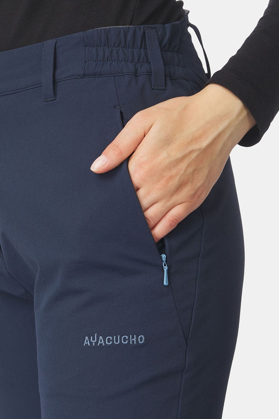 Ayacucho Adventure Softshell II Broek Dames Navy Blue/Navy Blue
