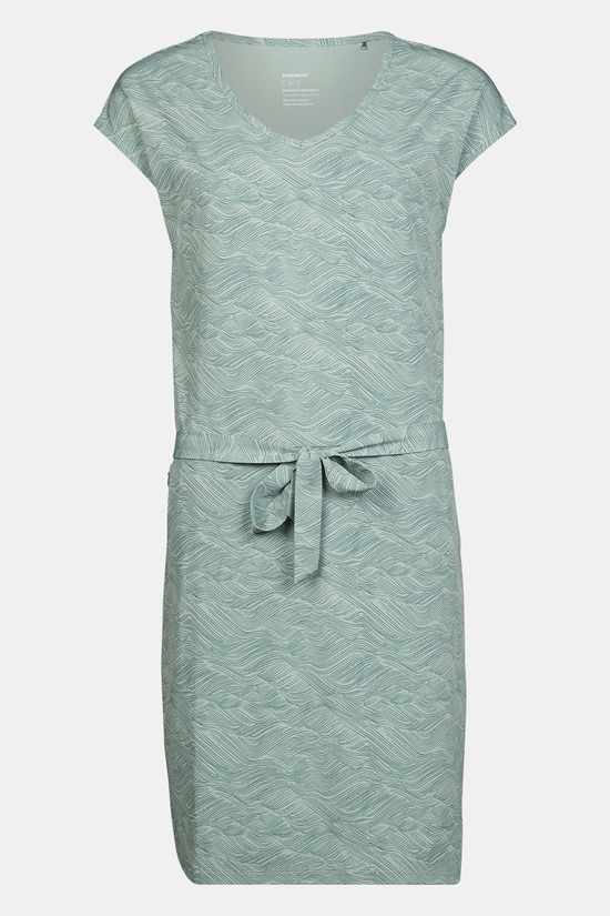 Ayacucho City Travel Dress Jurk Jade/Patterned