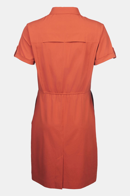Ayacucho Jungle Travel Dress II Jurk Dames rust