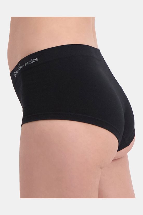 Bamboo Basics Sophie Hipster 2-Pack Dames black