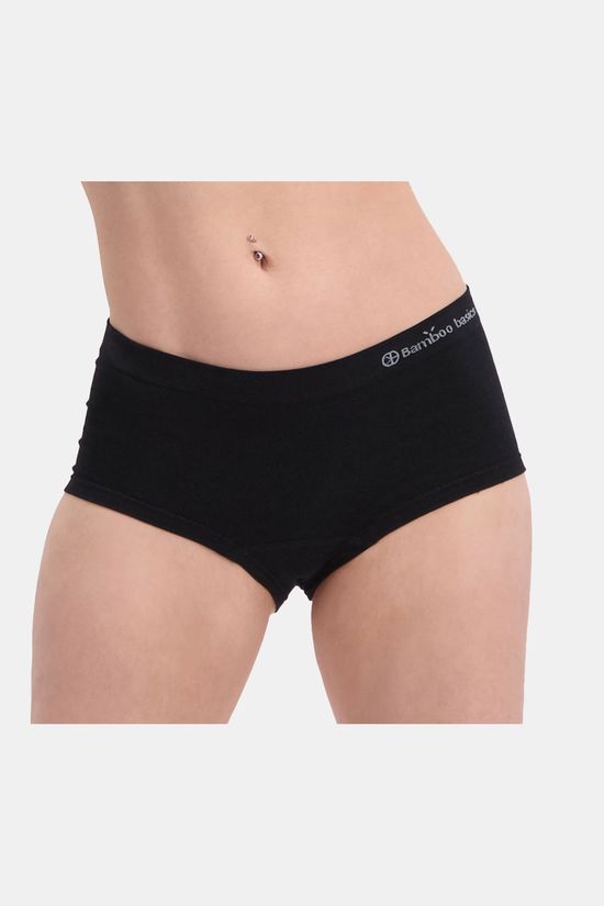 Bamboo Basics Sophie Hipster 2-Pack Dames black