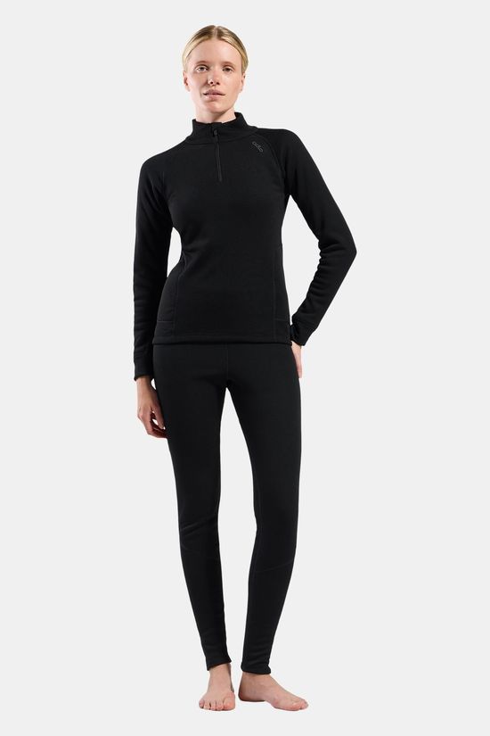 Odlo Bl Bottom Long Active X-Warm Eco Thermobroek Dames black