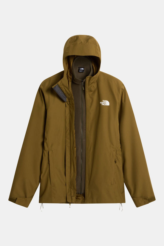 The North Face Quest Mono Triclimate 3-In-1 Jas Heren Mustard/Dark Khaki