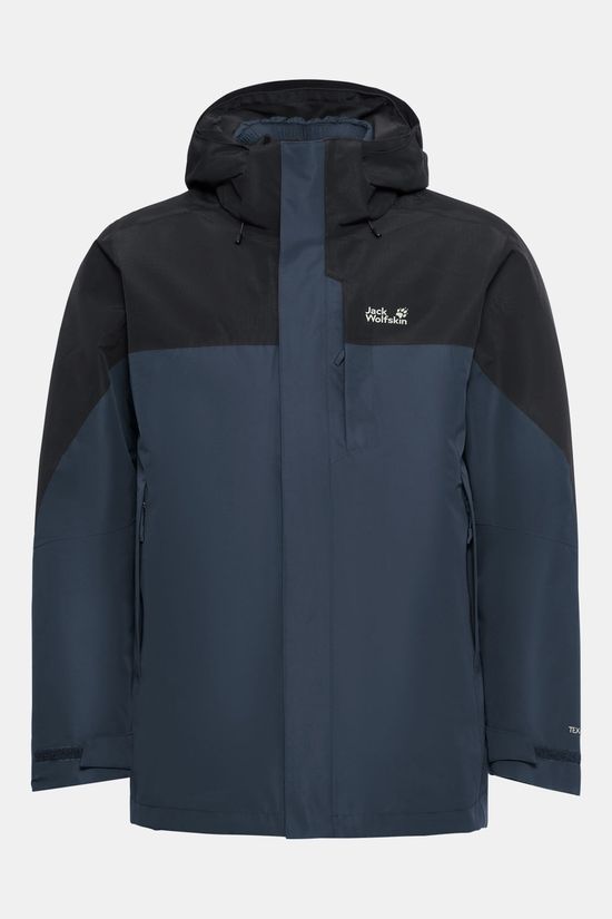 Jack Wolfskin Romberg 2 3-in-1 Jas Heren Navy Blue