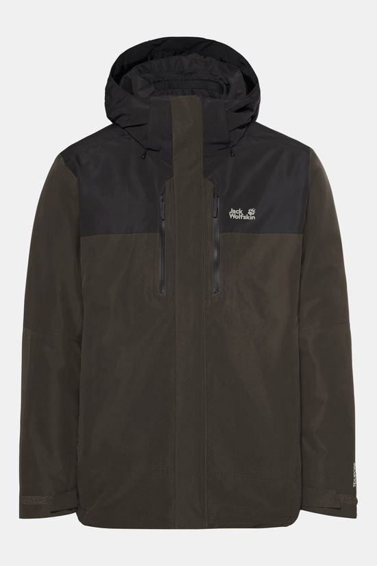 Jack Wolfskin Jasper Pro 3-in-1 Jas Heren dark khaki