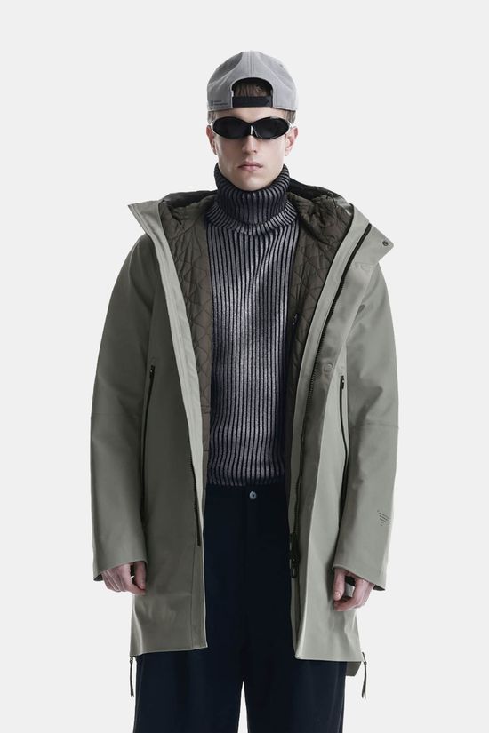Krakatau Wear Planck Liner Parka light grey