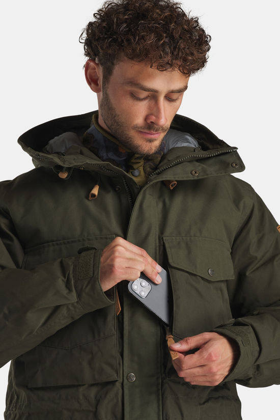 Fjällräven Singi Down Donsjas dark khaki