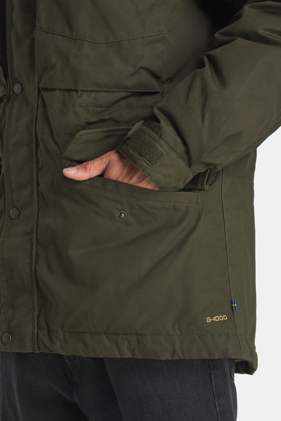 Fjällräven Singi Down Donsjas dark khaki