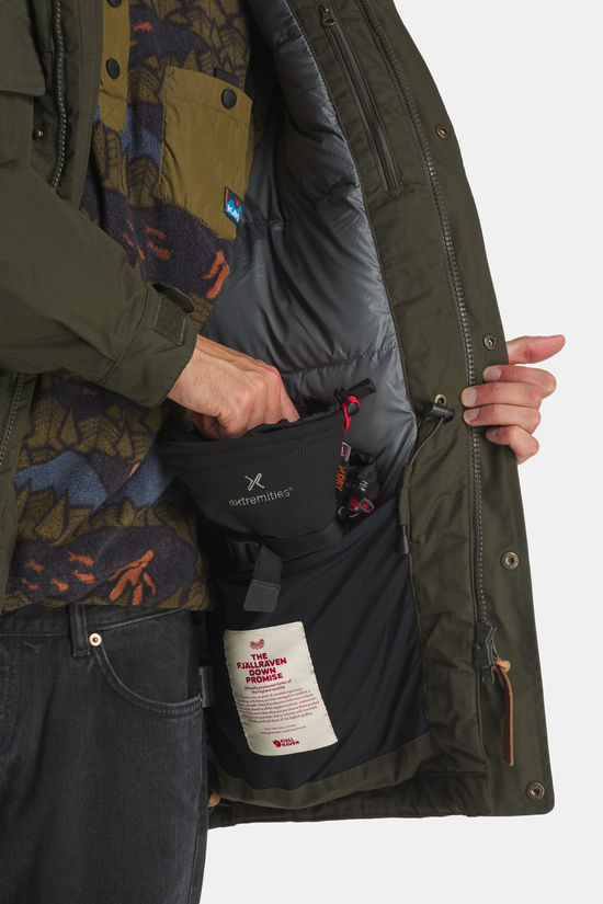 Fjällräven Singi Down Donsjas dark khaki