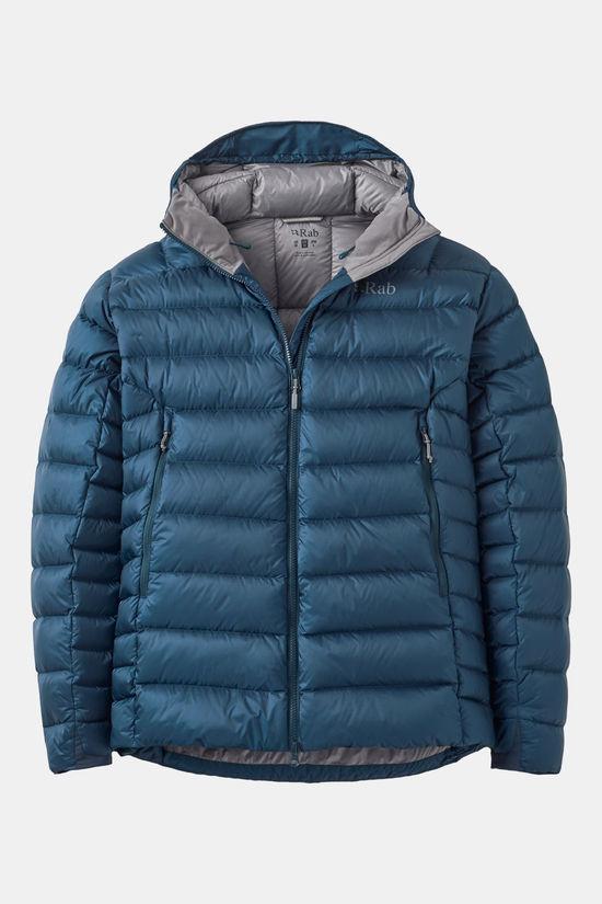 Rab Electron Pro Hoody Donsjas Blauw