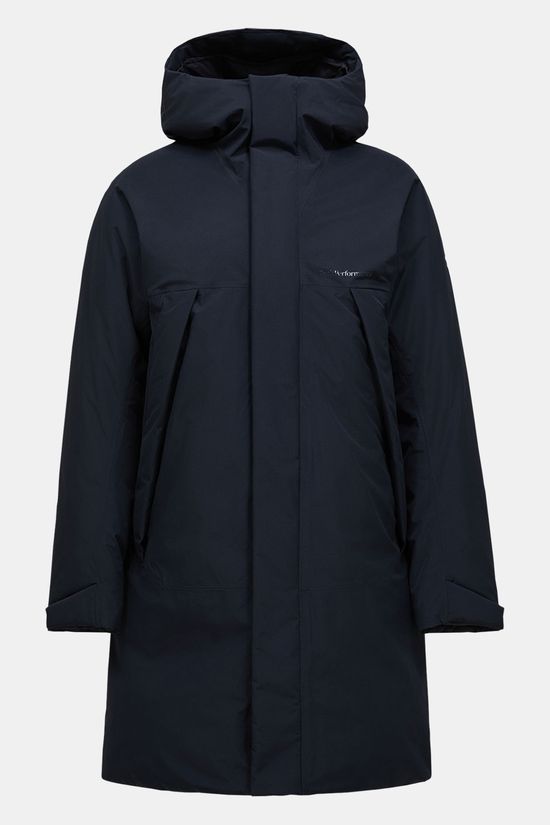 Peak Performance Treeline Hipe 2L Donsparka Zwart