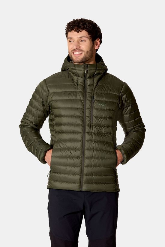 Rab Microlight Alpine Hoody Donsjas dark green